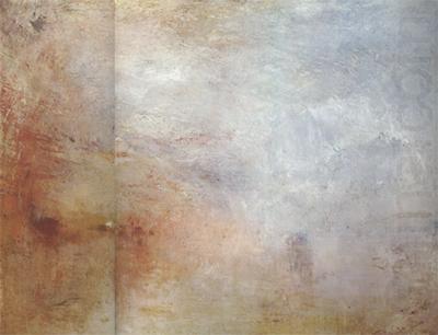 Sun setting over a lake (mk31), Joseph Mallord William Turner